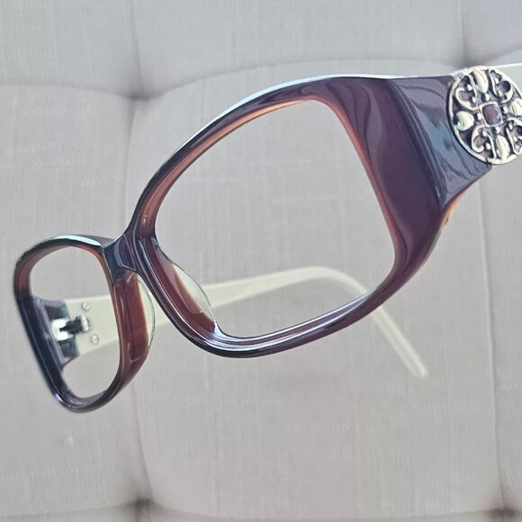 Kirkland Signature Women Eyeglasses Frame Brown/White SAN DIMAS KS1015 Glasses - Picture 1 of 11